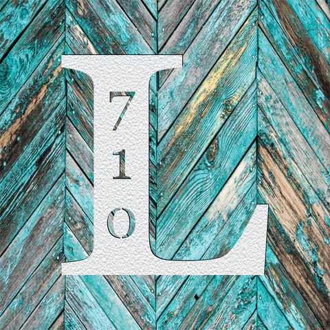 Initial Address Monogram