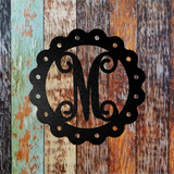 Scalloped Monogram